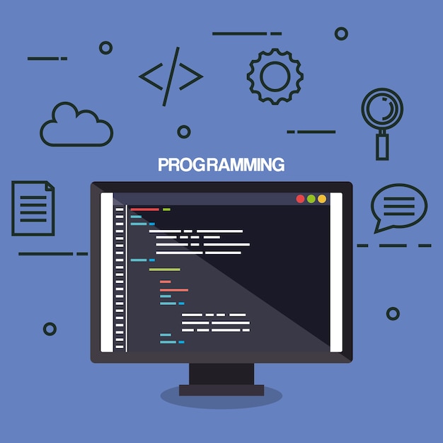 I linguaggi di programmazione impostano le icone