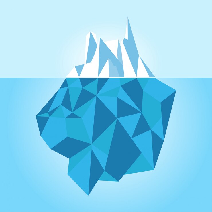 Iceberg basso poli