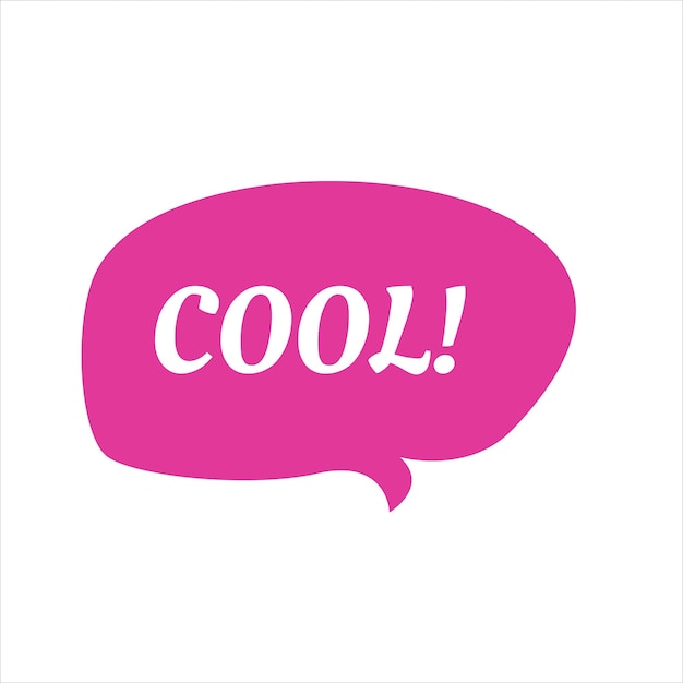 icona cool del discorso a bolle