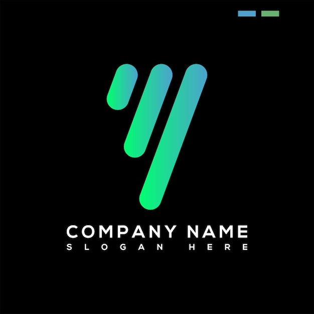 icona del design del logo creativo lettera M.
