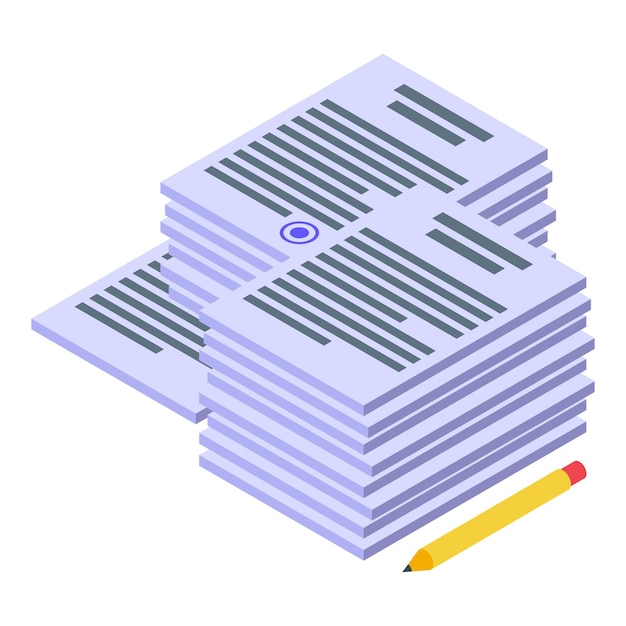 Icona del lavoro urgente dei documenti Icona vettoriale del lavoro urgente dei documenti per il web design isolato su sfondo bianco