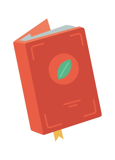 Icona del libro disegnato a mano Illustrazione vettoriale