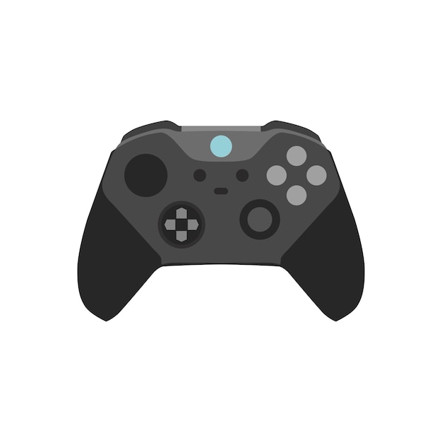 Icona del logo del controller di gioco Colore piatto eps