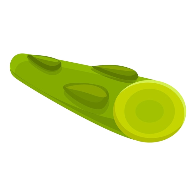 Icona del prodotto asparagi Cartoon di icona vettoriale del prodotto asparagi per il web design isolato su sfondo bianco