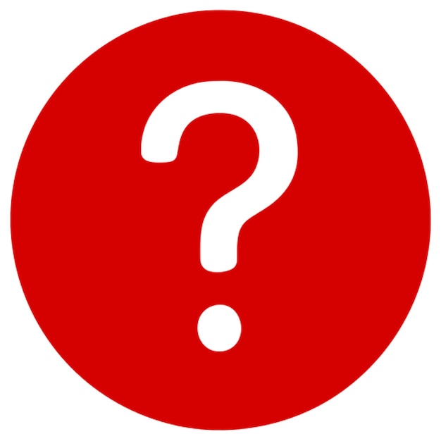 icona del punto interrogativo