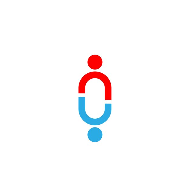 Icona del simbolo del design del logo della gente