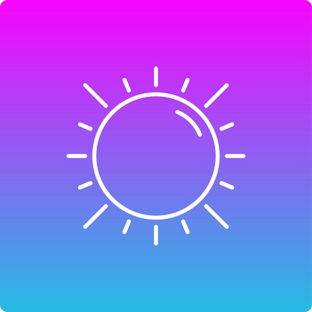 Icona del sole