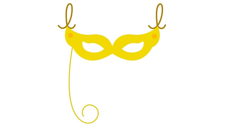 Icona del vettore della maschera