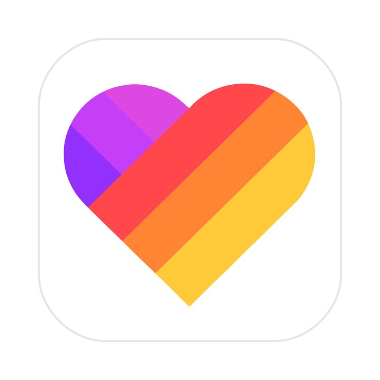 Vettore icona dell'app likee social network della piattaforma video breve
