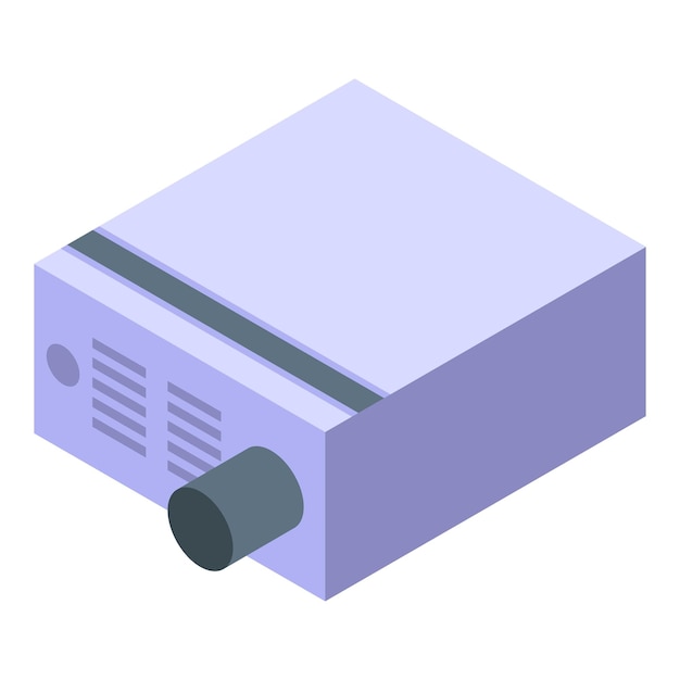 Icona della scatola del regolatore di tensione Icona vettoriale della scatola del regolatore di tensione isometrica per il web design isolato su sfondo bianco