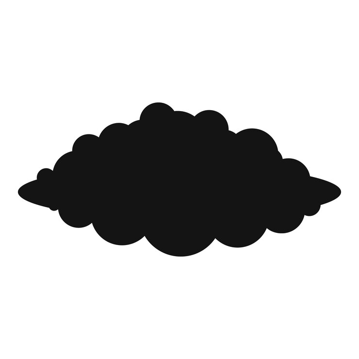 Vettore icona della tempesta illustrazione semplice dell'icona di vettore della tempesta per il web