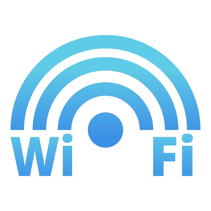 Vettore icona della zona wi-fi cartoon di icona vettoriale della zona wi-fi per il web design isolato su sfondo bianco