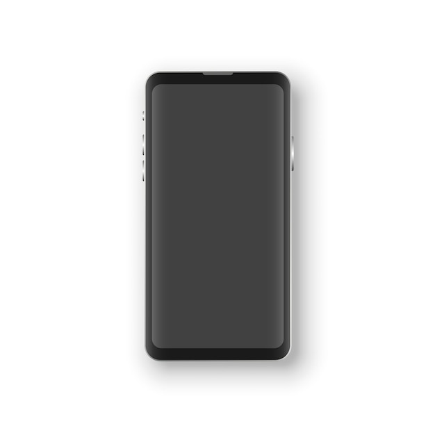 Icona dello smartphone in stile piatto Illustrazione vettoriale del dispositivo mobile su sfondo isolato Concetto di business del segno del gadget