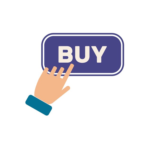 Icona di acquisto Elemento semplice della collezione di e-commerce Icona di acquisto creativo per modelli di web design, infografiche e altro ancora