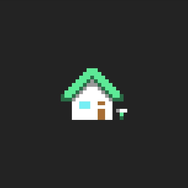 icona di costruzione pixel art