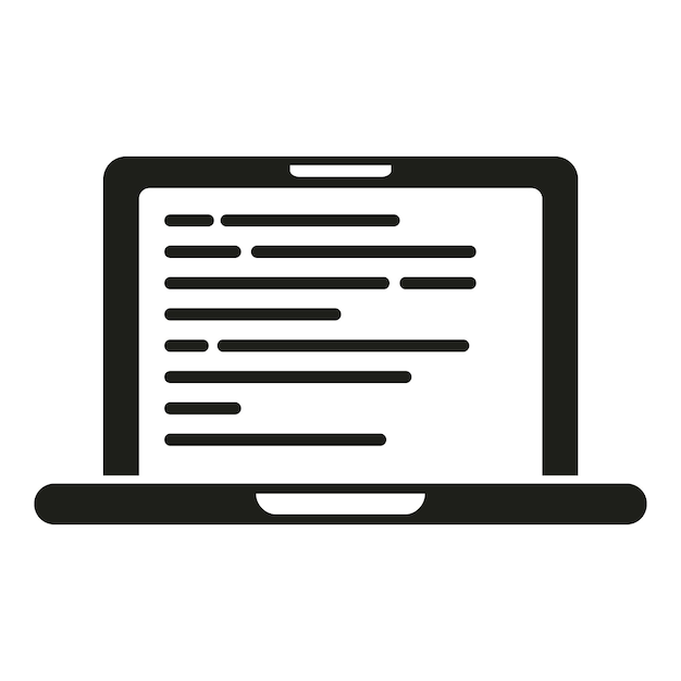 Icona di dati digitali per portatile vettore semplice errore mobile Brand fan mobile