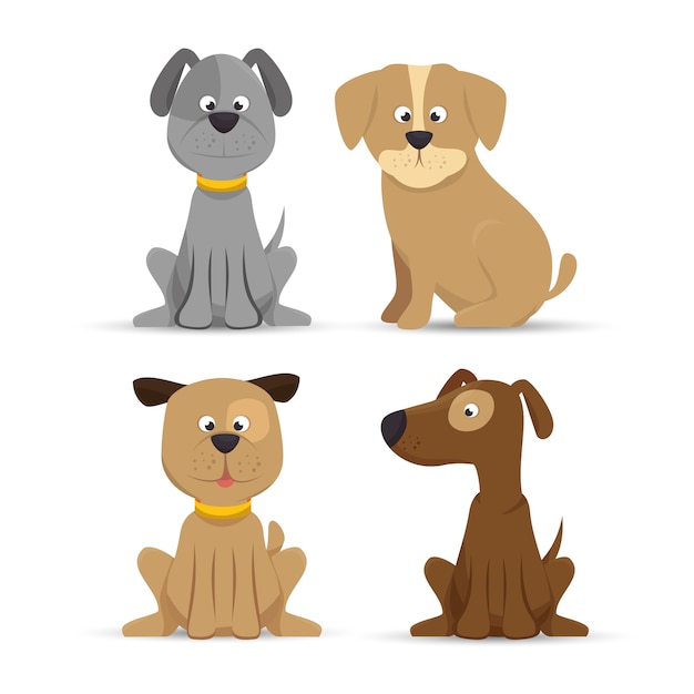 icona di design carino cucciolo di cane