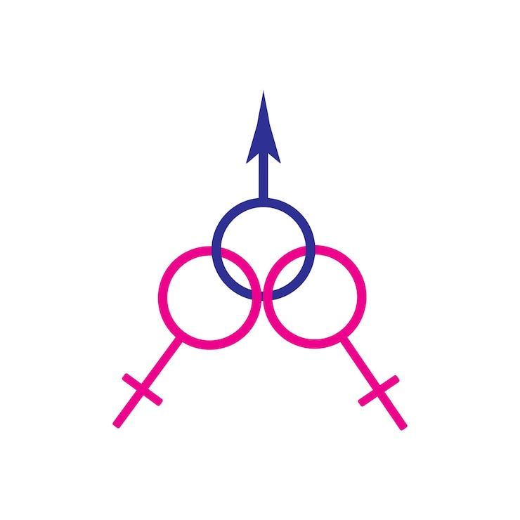 Vettore icona di genere logo vekto