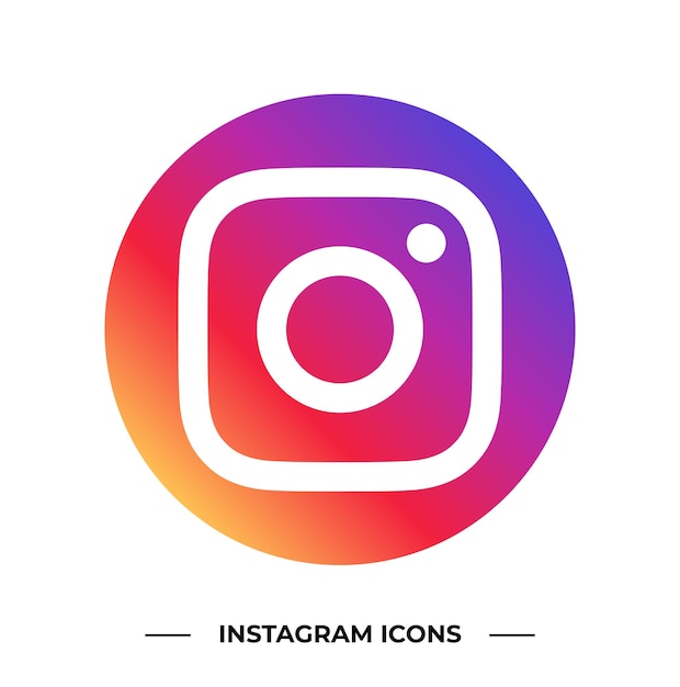 icona di Instagram, simbolo del logo dei social media