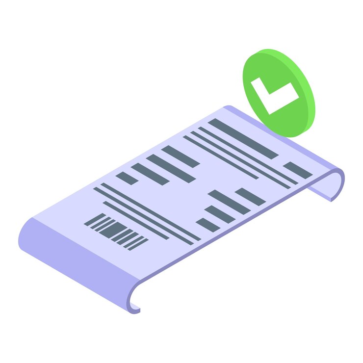 Vettore icona di pagamento approvato isometrica dell'icona del vettore di pagamento approvato per il web design isolato su sfondo bianco