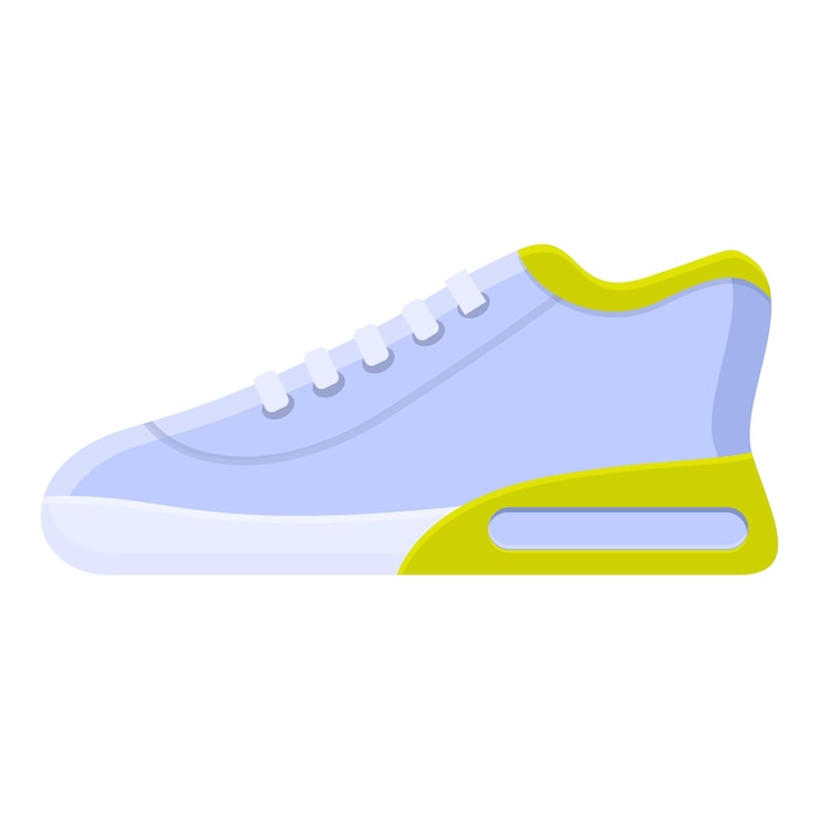 Vettore icona di scarpe da ginnastica caricatura di icona vettoriale delle scarpe da ginnastica per il web design isolata su sfondo bianco