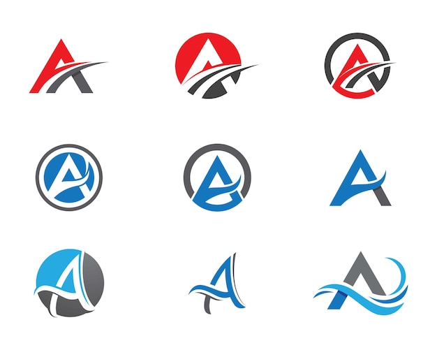 Icona di vettore del modello di logo di vita sana