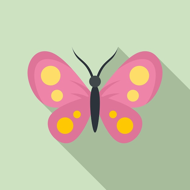 Icona farfalla di raccolta Illustrazione piatta dell'icona vettoriale farfalla di raccolta per il web design