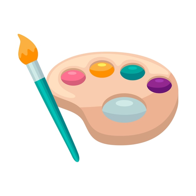 Icona illustrazione vernice Disegno vettoriale