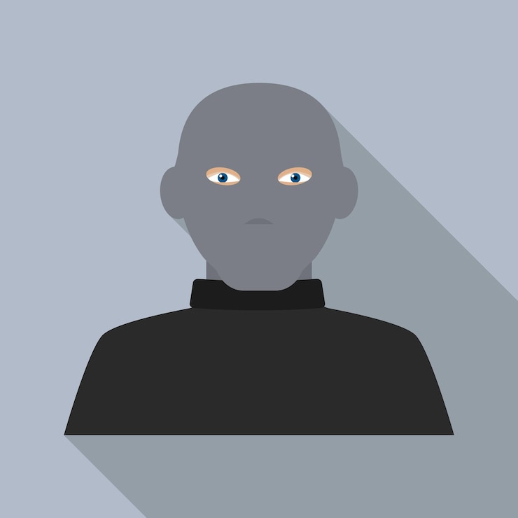 Vettore icona maschera antifurto illustrazione piatta dell'icona vettoriale maschera antifurto per il web design
