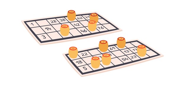 Icona piana di Lotto Intrattenimento attività di gioco da tavolo
