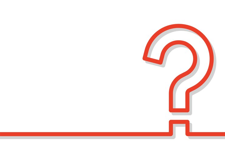 Vettore icona punto interrogativo concetto faq illustrazione vettoriale