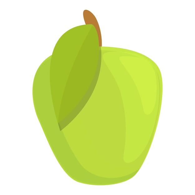 Icona vitamina Apple Cartoon di icona vettore vitamina Apple per il web design isolato su sfondo bianco