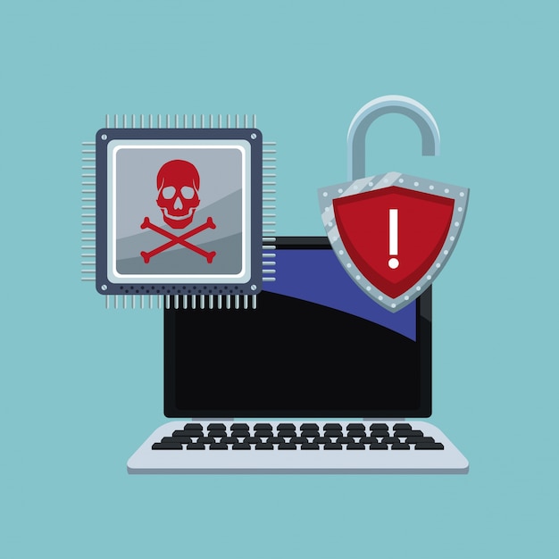 Icone di sicurezza informatica