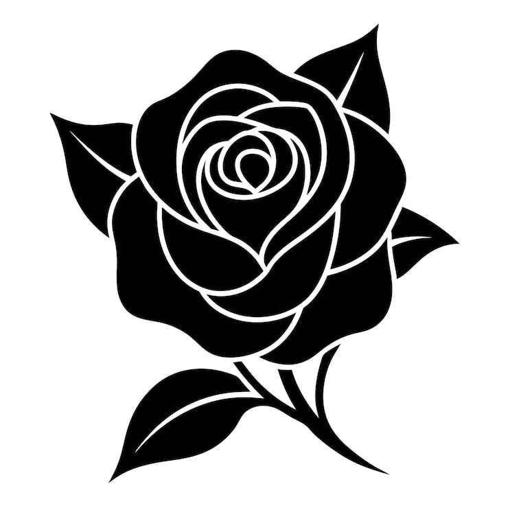 Vettore iconica d'oro su black luxury floral boutique logo design