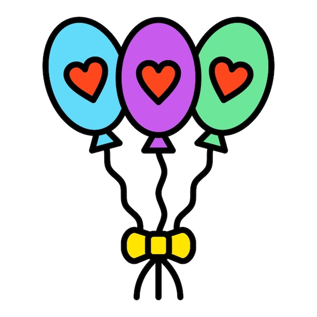 Iconica dei palloncini