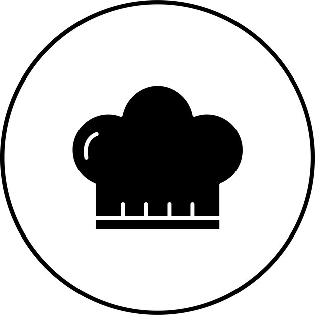 Iconica del cappello da cuoco