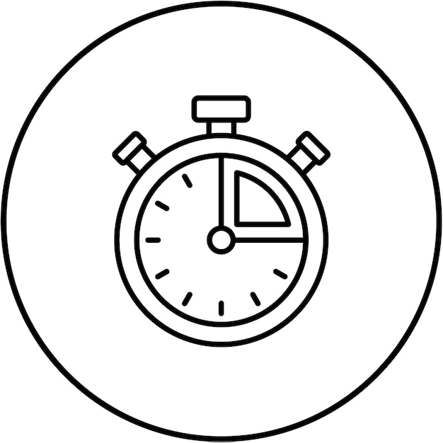 Iconica del cronometro