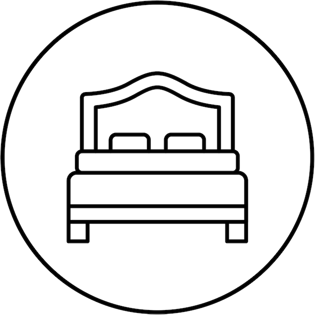 Iconica del letto doppio