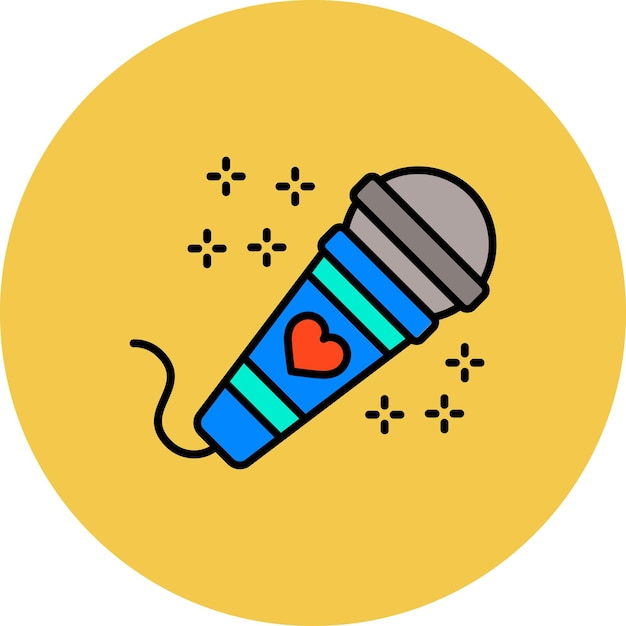 Iconica del microfono