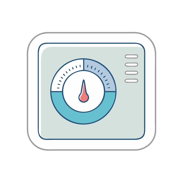 Iconica del timer retro per la gestione e la misurazione del tempo