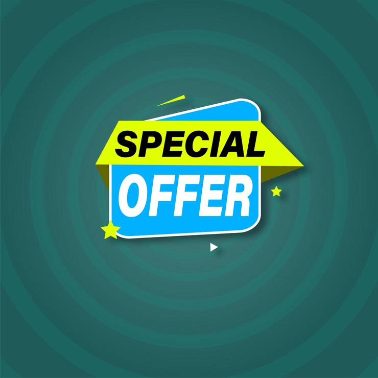 Vettore iconica dell'etichetta dell'offerta speciale