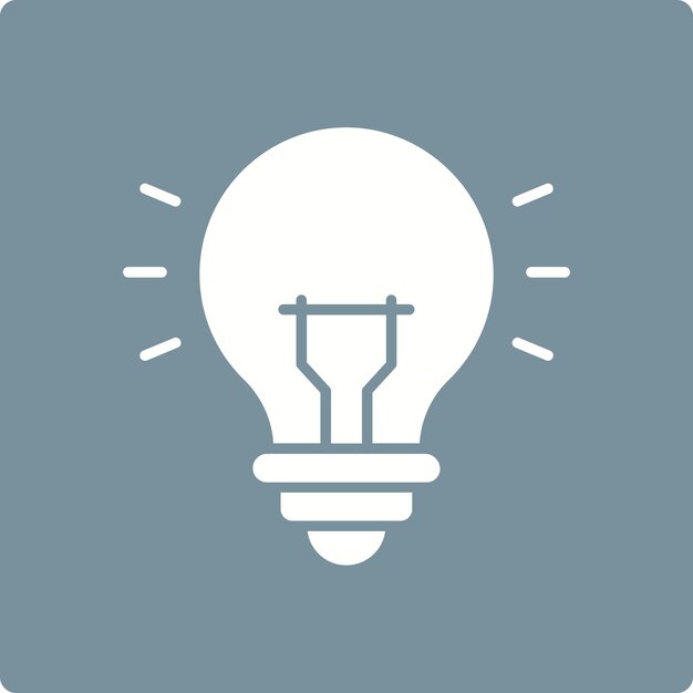 Iconica della lampadina