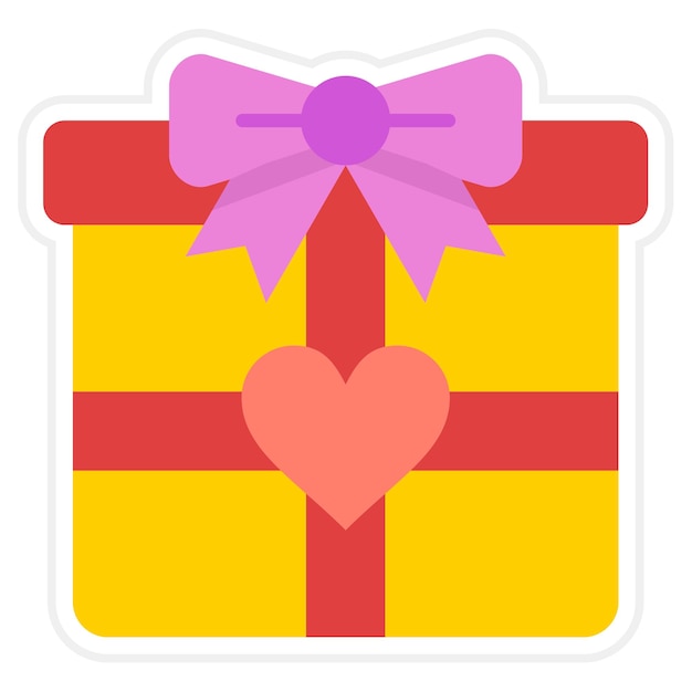 Iconica della scatola regalo