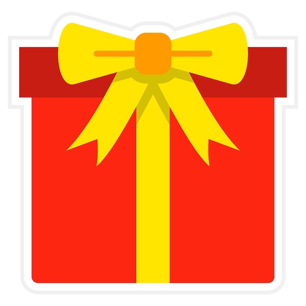 Iconica della scatola regalo