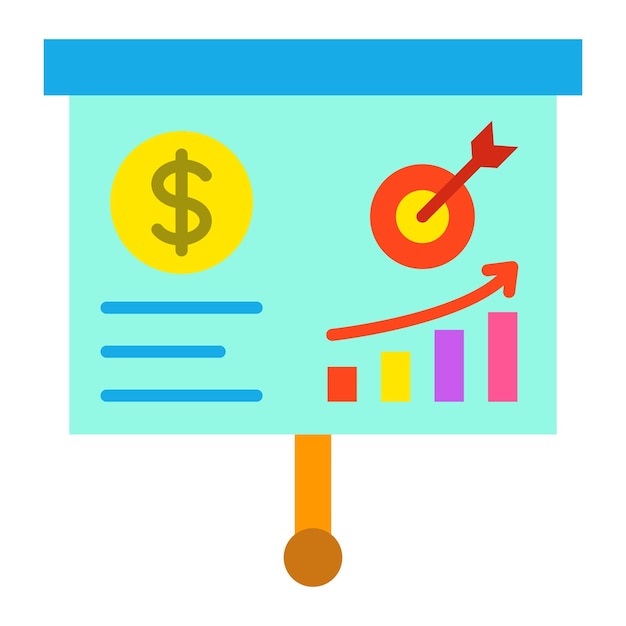 Iconica della strategia di marketing
