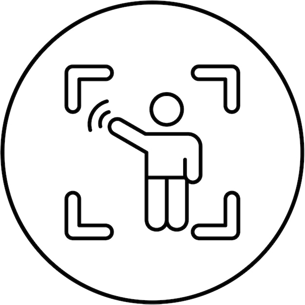 Iconica di cattura del movimento