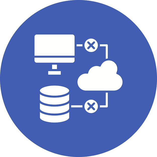 Iconica di errore di connessione