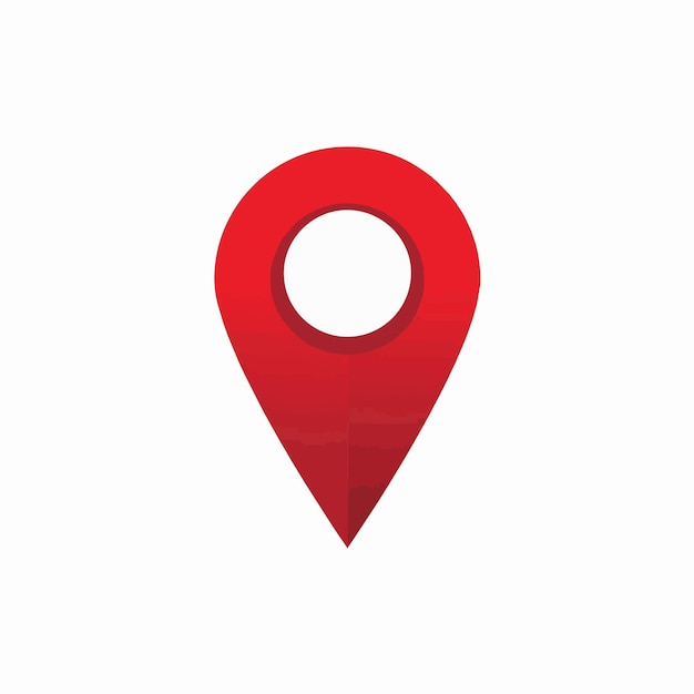 Iconica di localizzazione PIN ROSSA