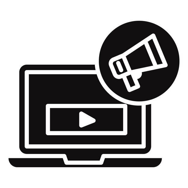Iconica di marketing di trasmissione