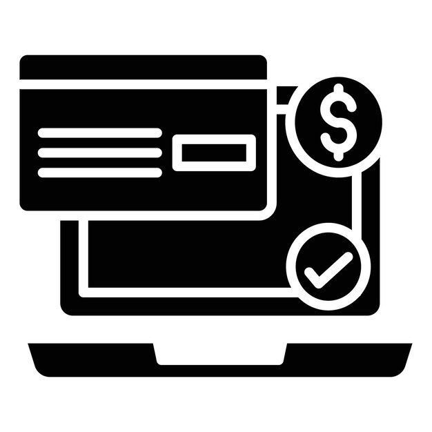 Iconica di pagamento online